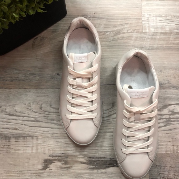 Rag & Bone Patent Polished Leather RB1 Low Sneaker - Picture 6 of 8